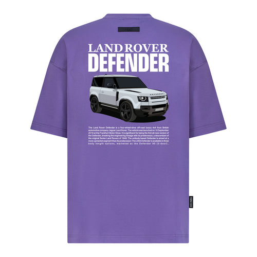 Land Rover Defender - تصميم طباعة رقمي - تي شيرت كبير الحجم