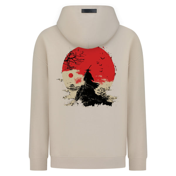 Lone Blade at Dusk  - Digital Print Design - Hoodie – hover image