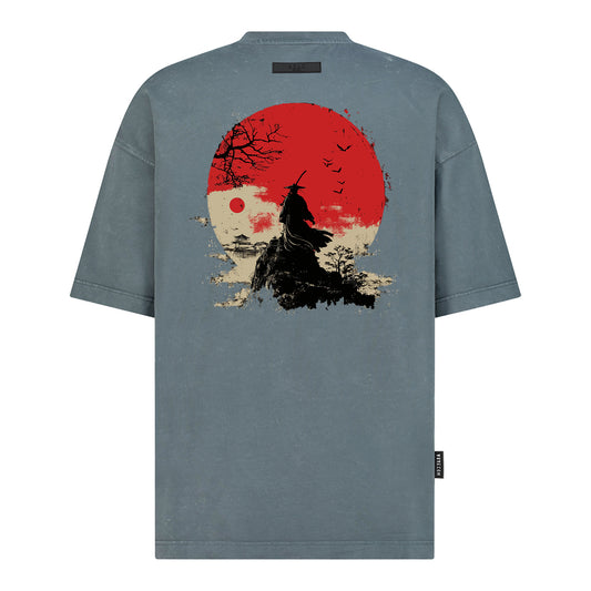 Lone Blade at Dusk  - Digital Print Design
