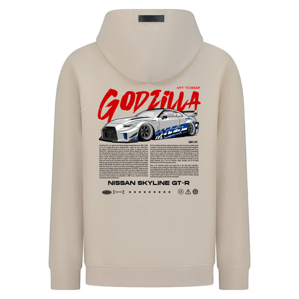 Godzilla - Digital Print Design - Hoodie – hover image