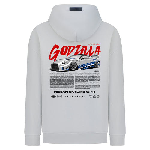 Godzilla - Digital Print Design - Hoodie