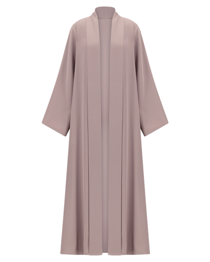 Premium Open Abaya with Smooth Finish