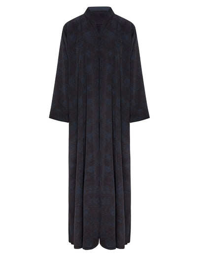 Premium Abaya with Deep Embossed Detailing