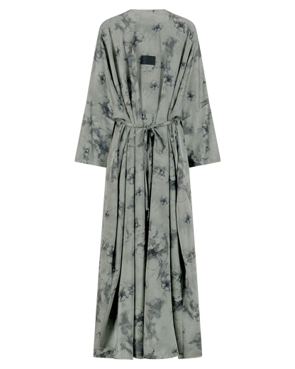 Smoky Orchid Abaya