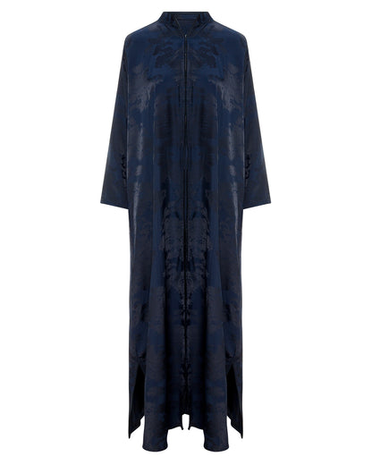 Premium Abaya with Side Slits and Glossy Texture