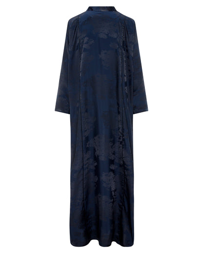 Premium Abaya with Side Slits and Glossy Texture