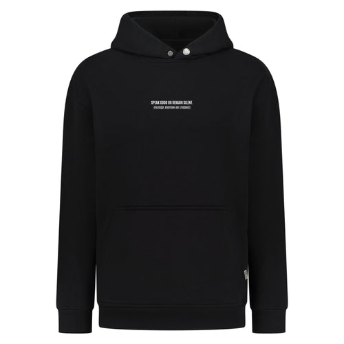 Speak Good or Remain Silent - Digital Print Design - Hoodie