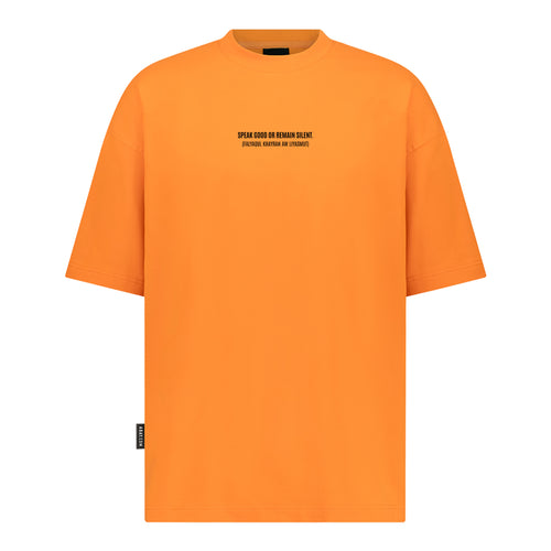 Speak Good or Remain Silent - Digital Print Design - Oversized T-Shirt
