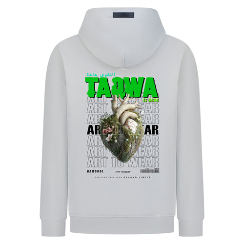 Taqwa Nature Heart - Digital Print Design - Hoodie