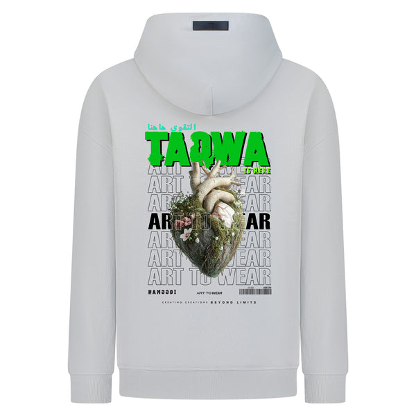 Taqwa Nature Heart - Digital Print Design - Hoodie