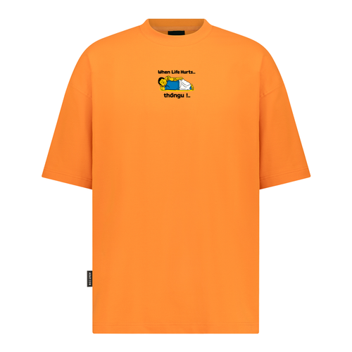 When Life Hurts - Digital Print Design - Oversized T-Shirt