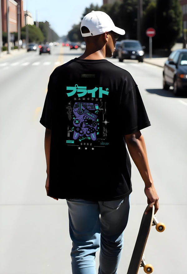 You play games I end  - Digital Print Design - Oversized T-Shirt – hover image