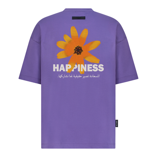 Happiness Bloom - Embroidery - Oversized T-Shirt – hover image
