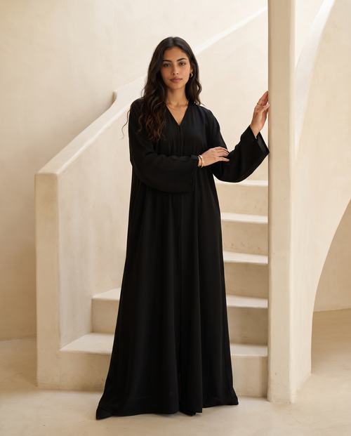 Essential Classic Black Abaya