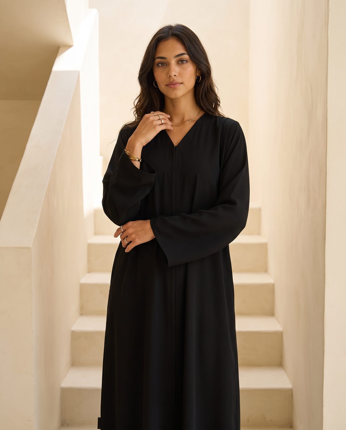 Essential Classic Black Abaya