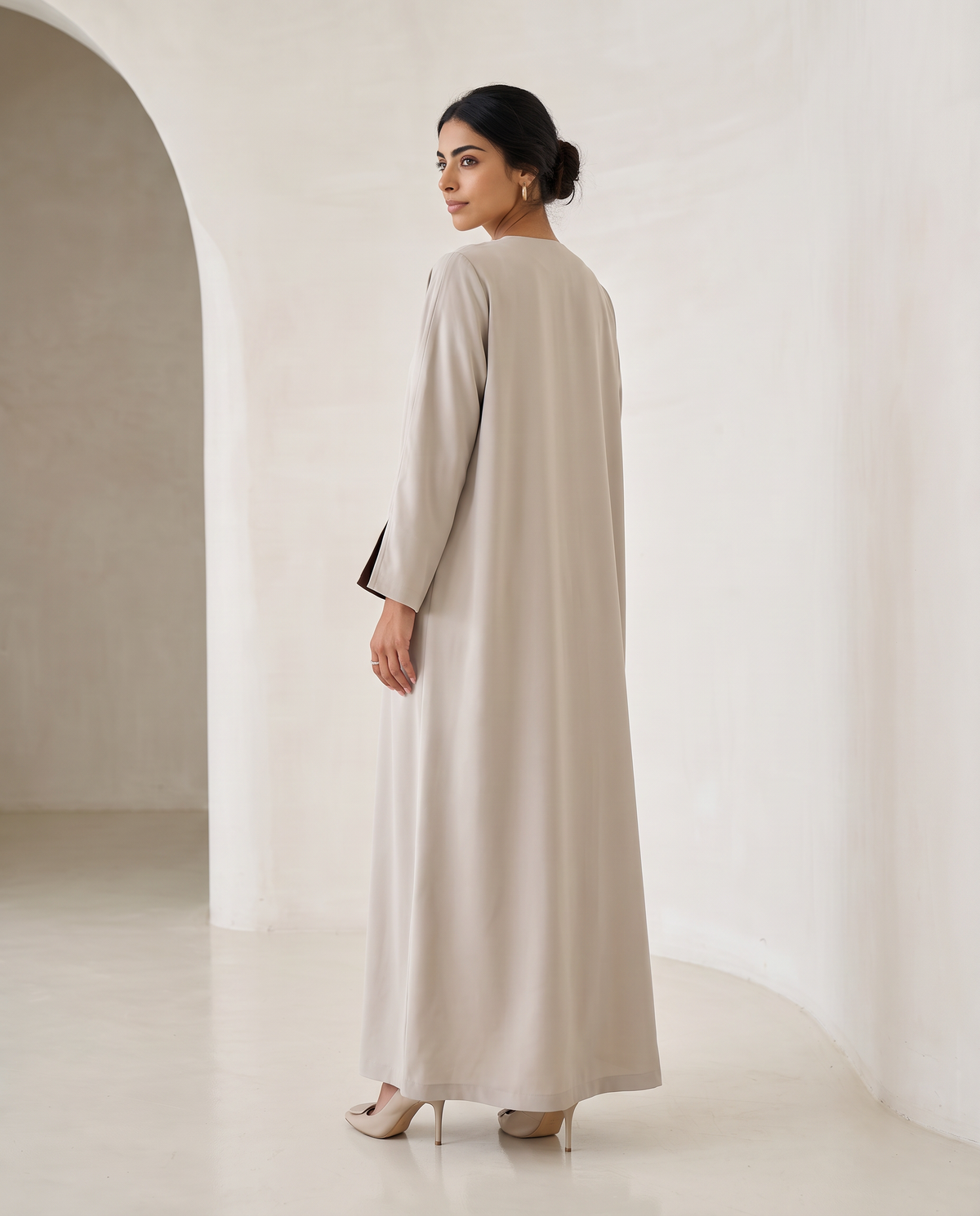 Dual Wave Abaya