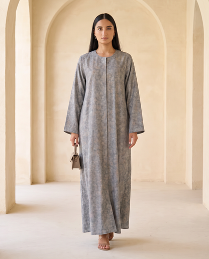Stone Mist Abaya