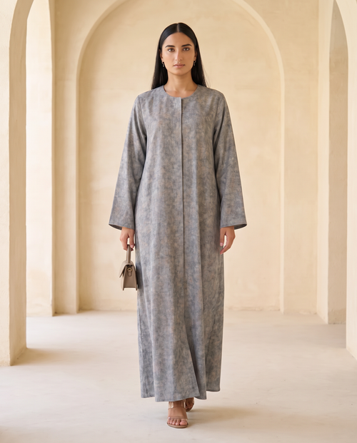 Stone Mist Abaya