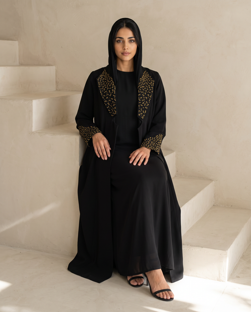 Gilded Edge Abaya – hover image