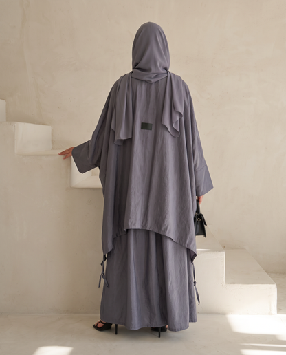 مجموعة عباية ميراج بغطاء للرأس