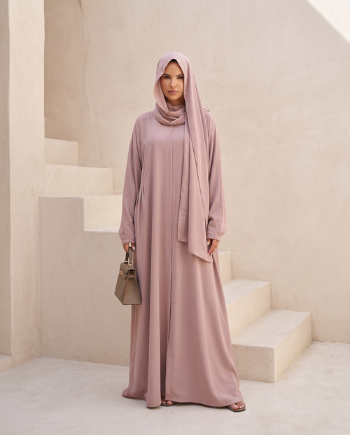 Embroidered Dust Storm Abaya Set