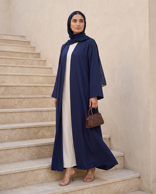 Midnight Navy Classic Abaya