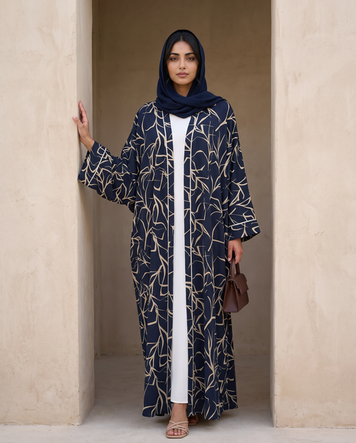 Midnight Mosaic Abaya