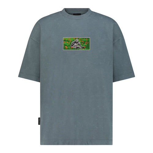 Day Knight - Embroidery - Oversized T-Shirt – hover image