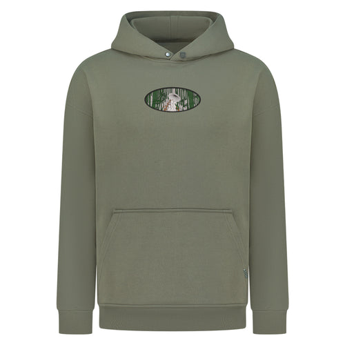 Geisha in Snow – Embroidery – Hoodie – hover image