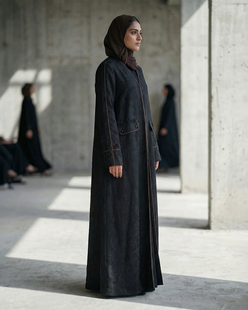 Midnight Premium Abaya – hover image