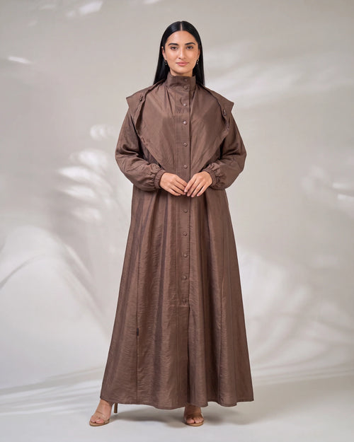 Streetwear Brown Abaya