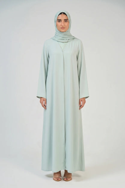 Mint Whisper Essential Abaya