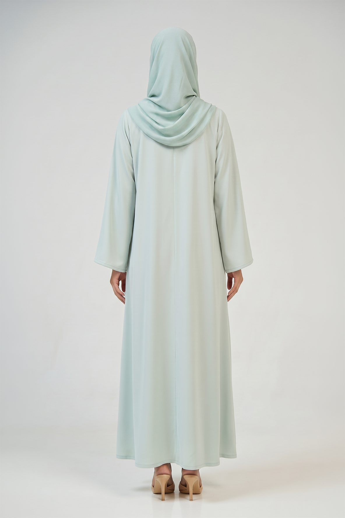 Mint Whisper Essential Abaya