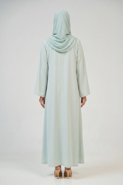 Mint Whisper Essential Abaya