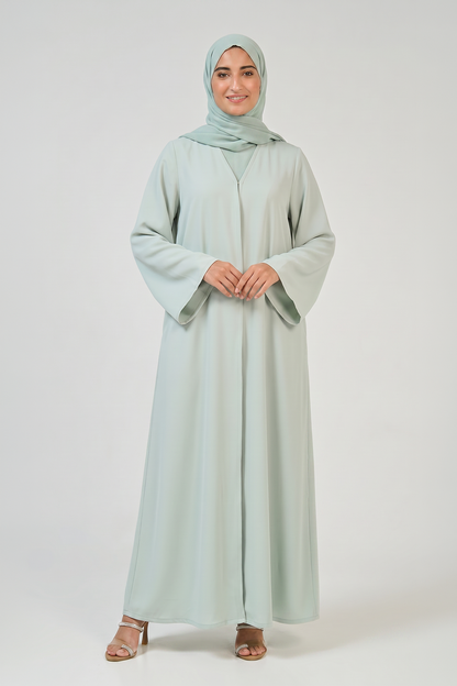 Mint Whisper Essential Abaya
