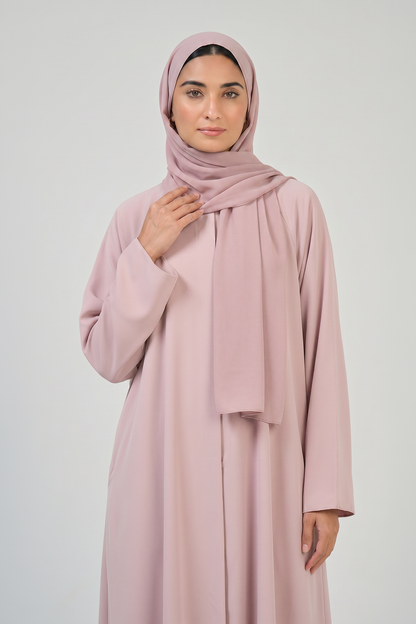 Blush Pearl Essential Abaya