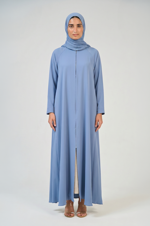 Sky Blue Essential Abaya