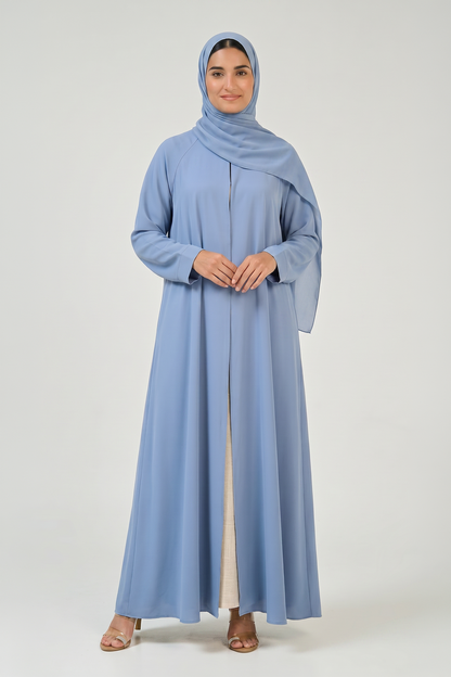 Sky Blue Essential Abaya