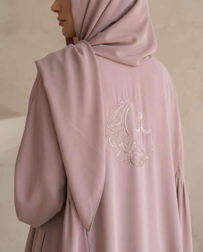 Embroidered Dust Storm Abaya Set