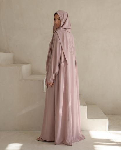 Embroidered Dust Storm Abaya Set