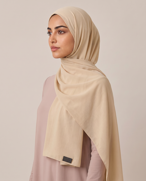 Premium Scarf - Beige