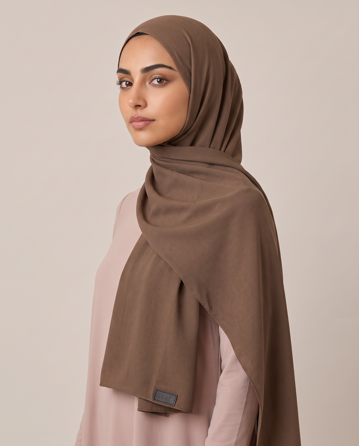 Premium scarf in Mocha - view 1