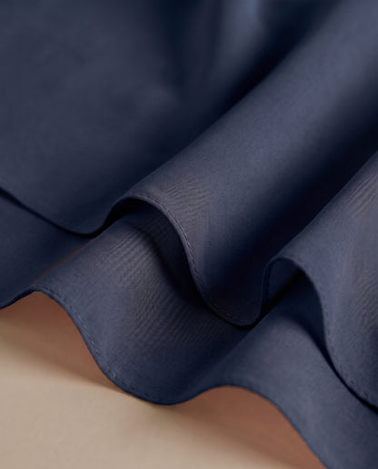 Premium scarf in Navy - view 3