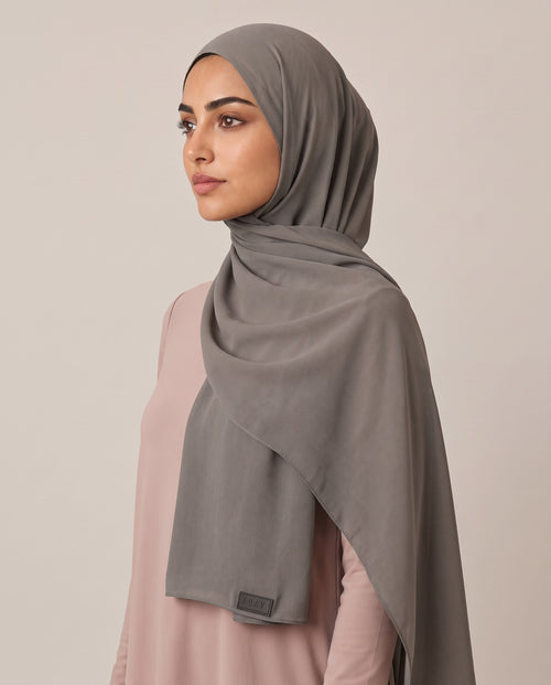 Premium Scarf - Taupe Grey