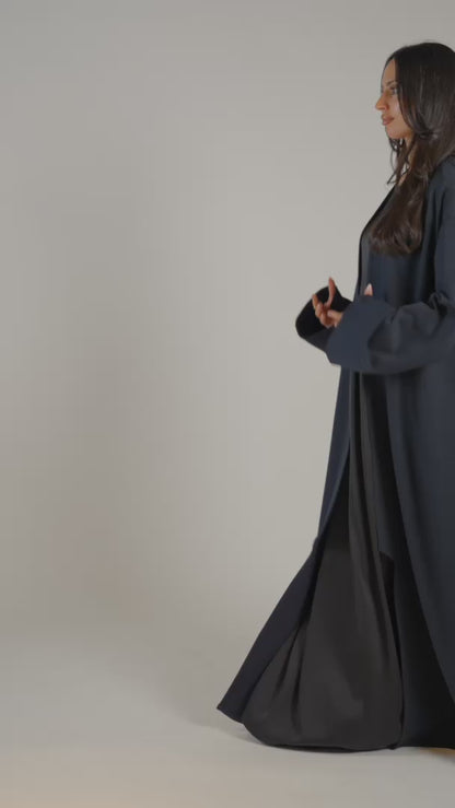 Indigo Flow Abaya