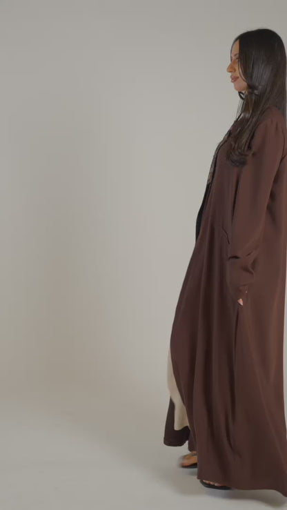 Ember Bloom Abaya