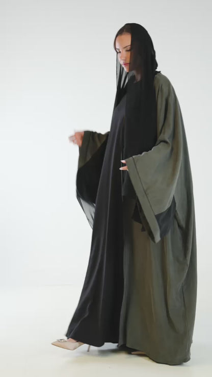 charcoal black