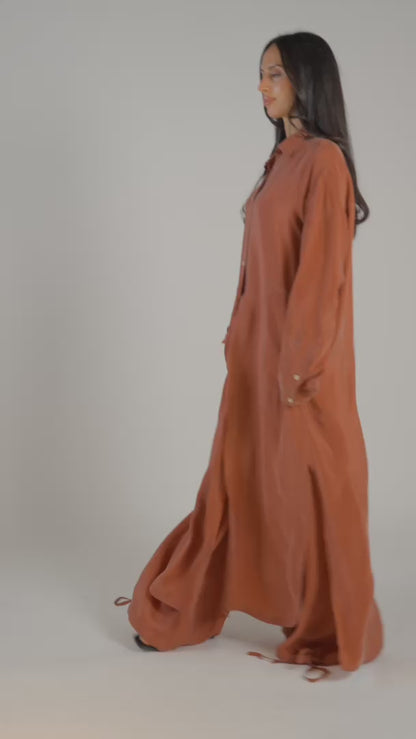 Terracotta Ease Abaya